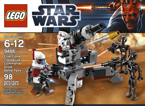 Amazon Discounts 9488 Elite Clone Trooper and Commando Droid Battle Pack -  FBTB