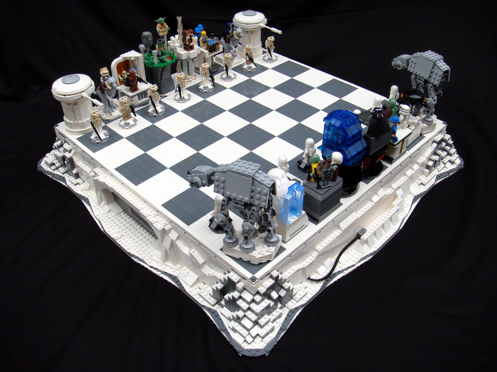 Brandon Griffith's The Empire Strikes Back Chess Set - FBTB