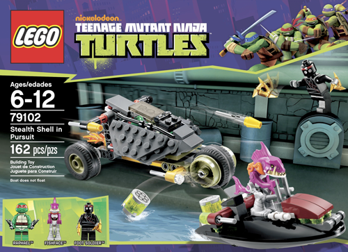 79102 Stealth Shell in Pursuit, 79103 Turtle Lair Attack Revealed - FBTB