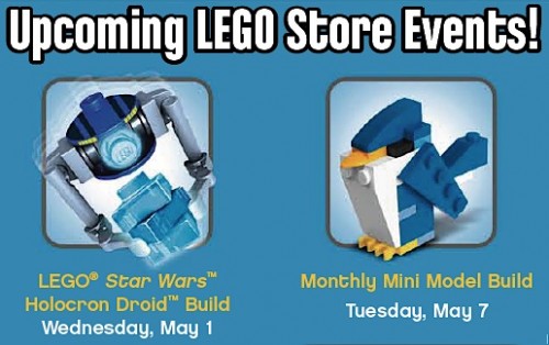 FREE LEGO Builds For May
