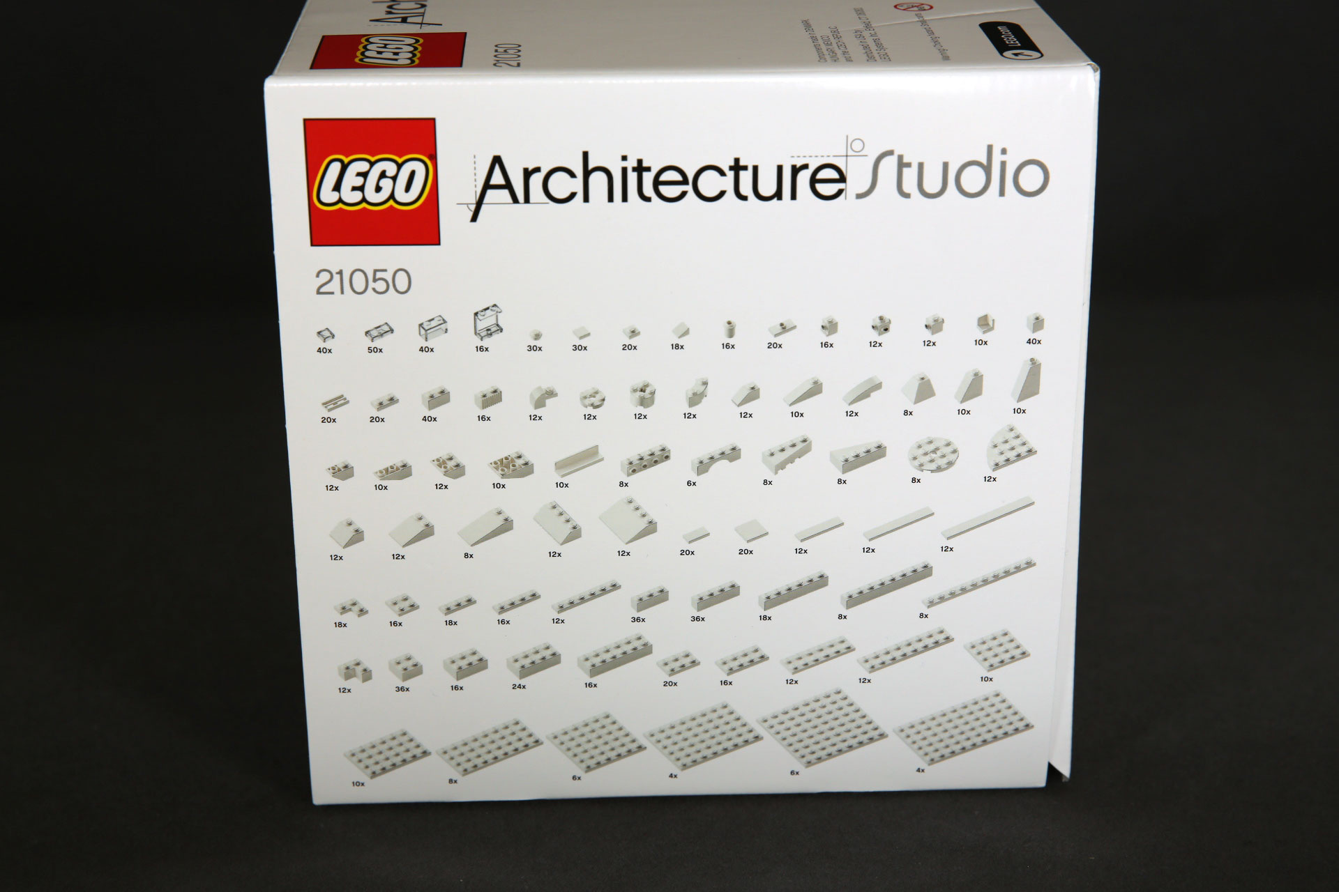 lego architecture studio pieces