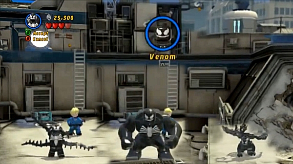 LEGO Marvel Super Heroes Updates: Venom Big Fig, Baxter Building Gameplay -  FBTB