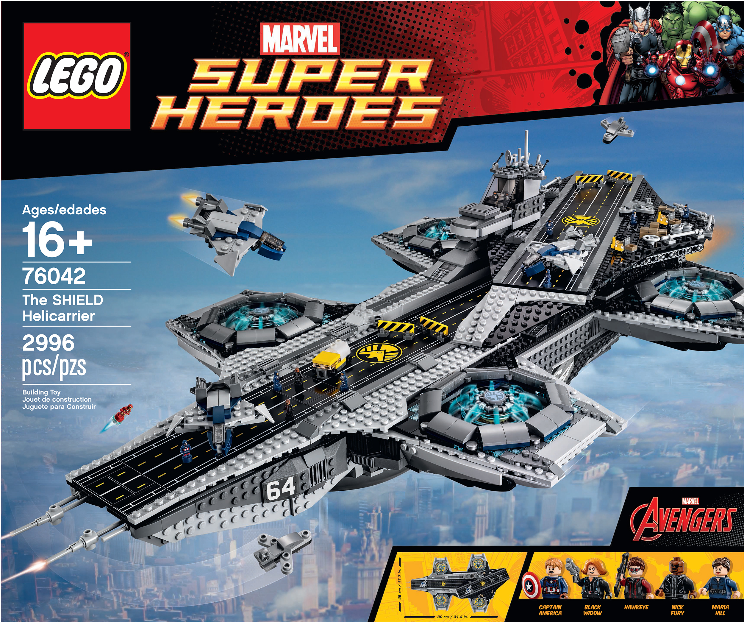Amazon Discounts 76042 The SHIELD Helicarrier by $50 - FBTB