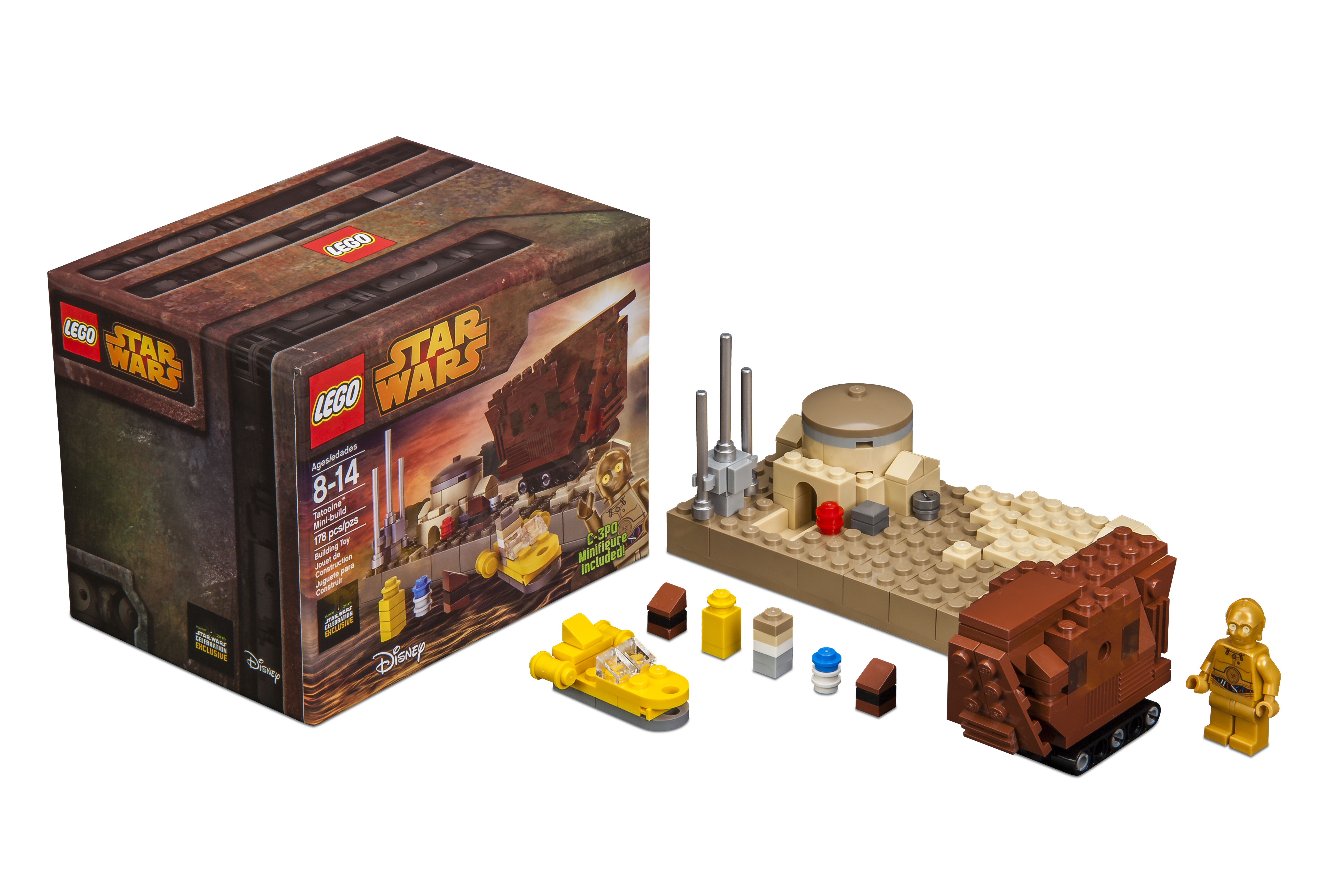 SWC] LEGO Star Wars Celebration Exclusive Tatooine Mini-build Set Revealed  - FBTB