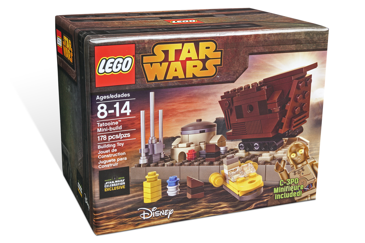 SWC] LEGO Star Wars Celebration Exclusive Tatooine Mini-build Set Revealed  - FBTB