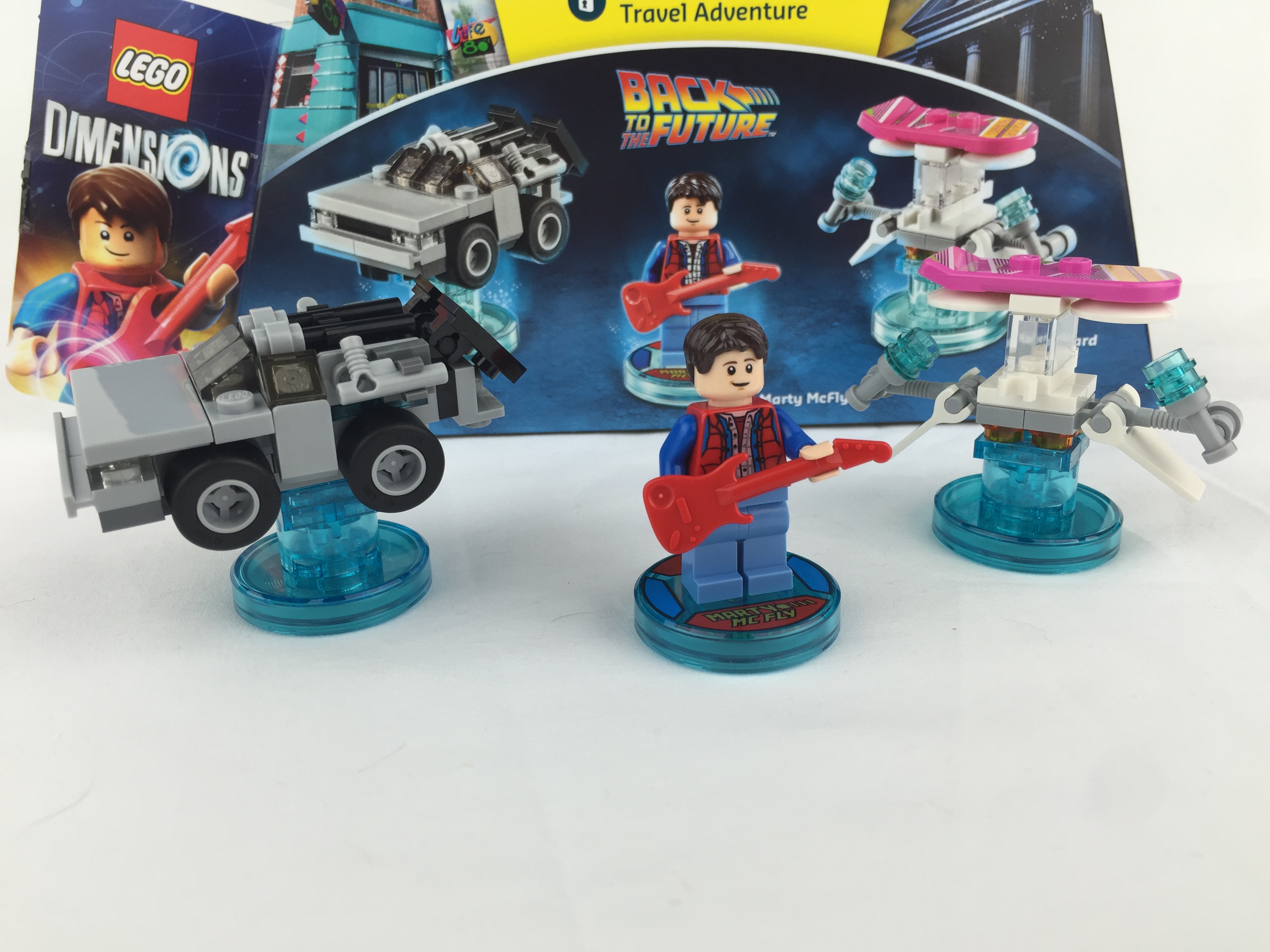 Previewing The LEGO Dimensions 71201 Back To The Future Level Pack - FBTB