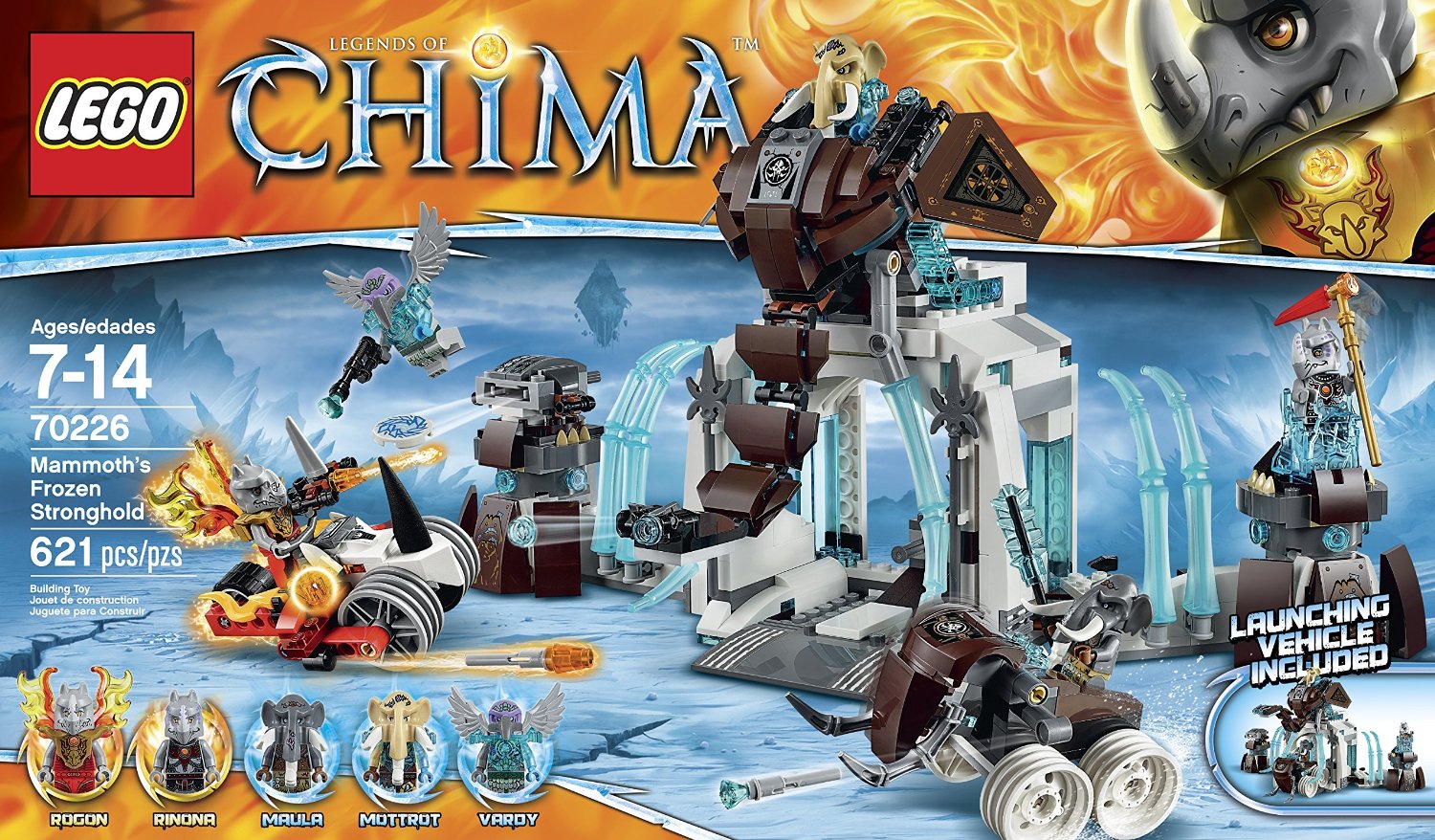 Amazon Sells Chima 70226 Mammoth's Frozen Stronghold for 41% off - FBTB