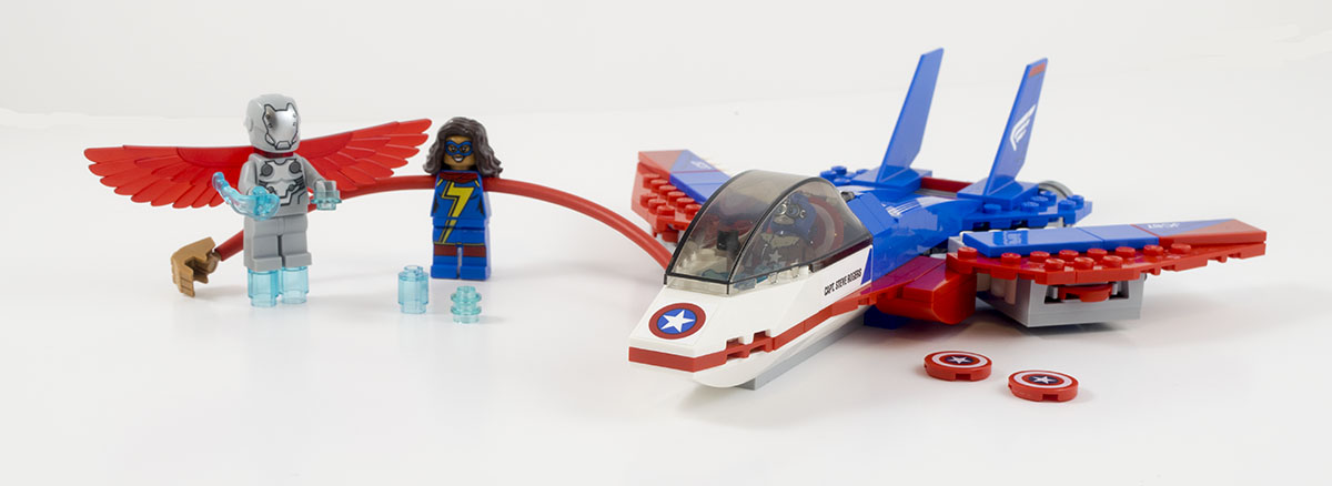 Review: 76076 Captain America Jet Pursuit - FBTB