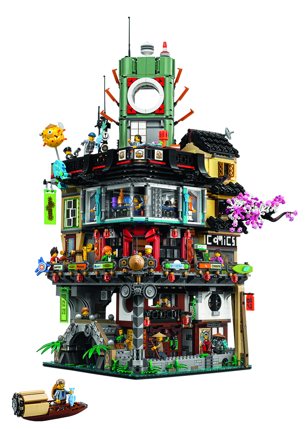 LEGO Reveals The LEGO Ninjago Movie D2C Set 76020 NINJAGO City - FBTB