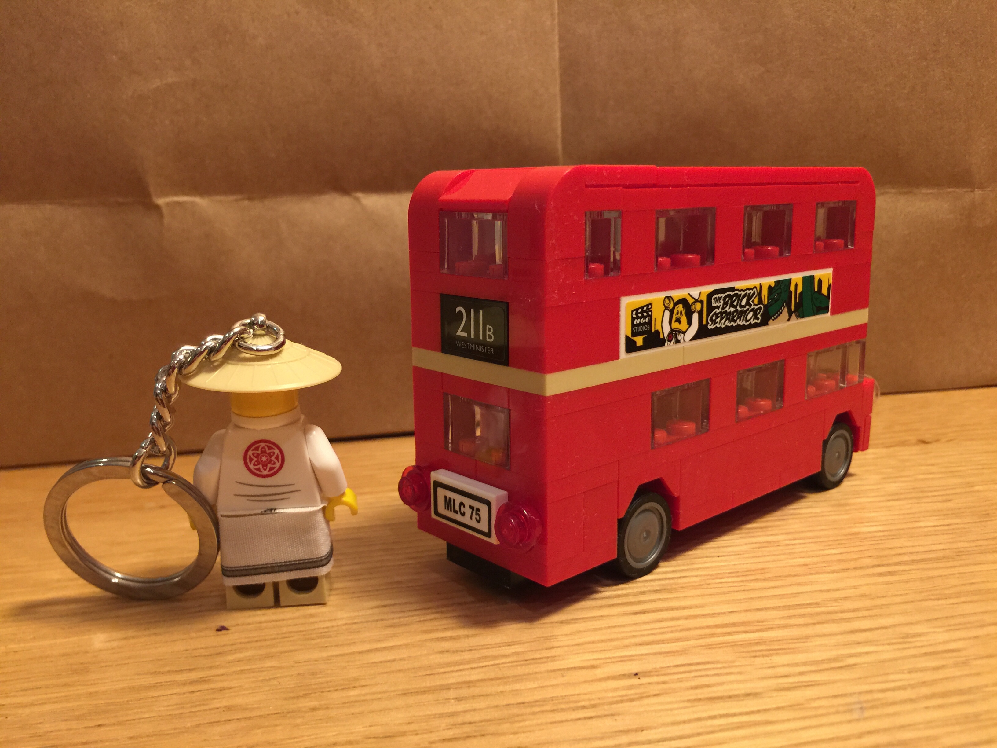 Master Wu Keychain, Mini London Bus, Darth Vader Pod Promos AT LEGO Shop@Home  - FBTB
