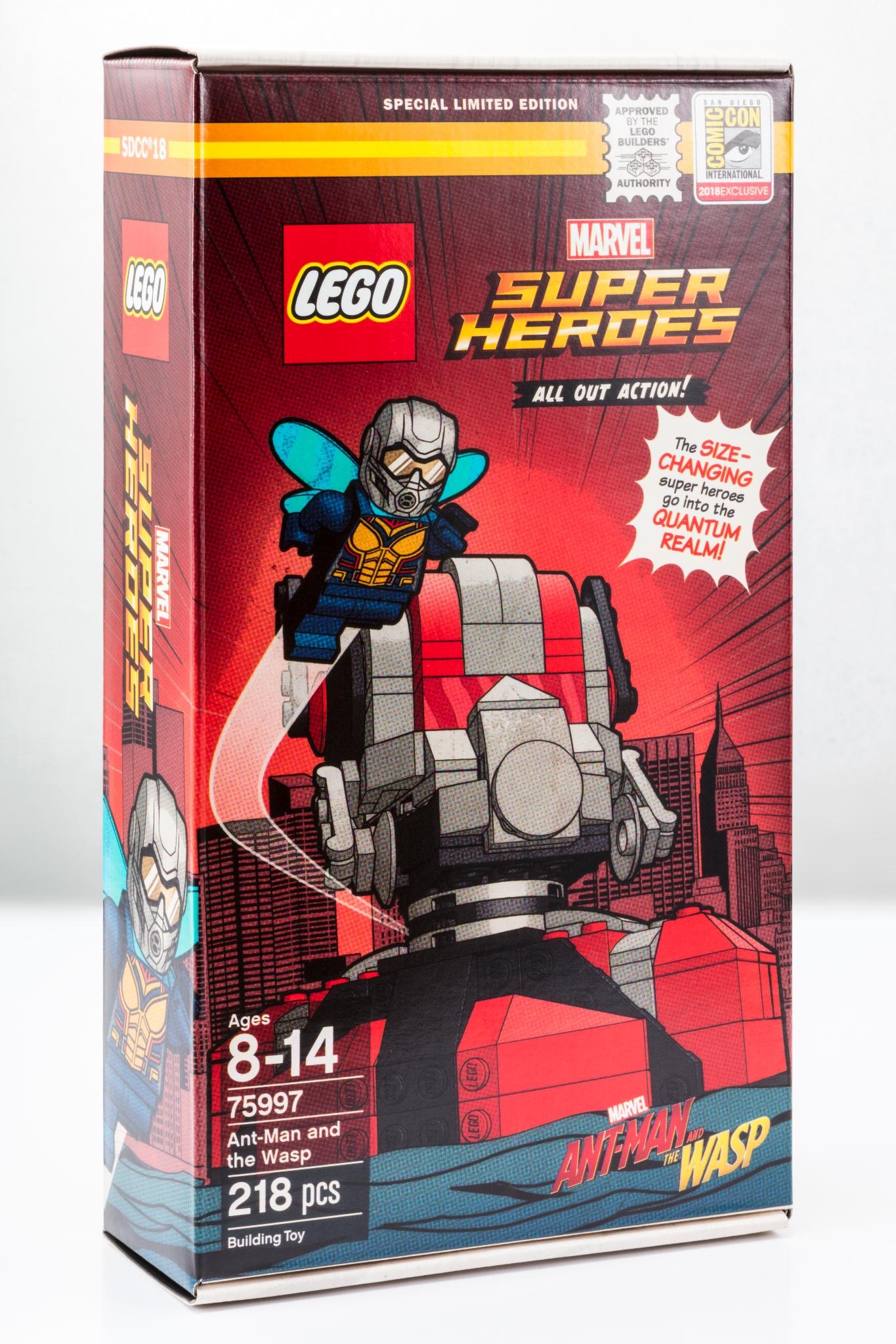 LEGO Reveals Marvel 2018 SDCC Exclusive: Ant-Man and the Wasp - FBTB