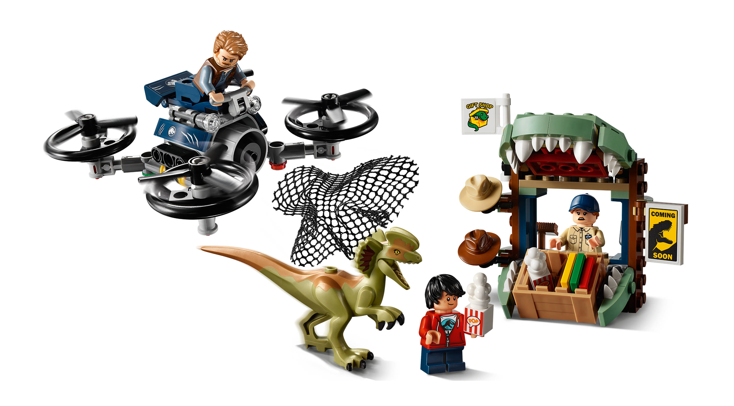 New LEGO Jurassic World Sets: Legend of Isla Nublar - FBTB