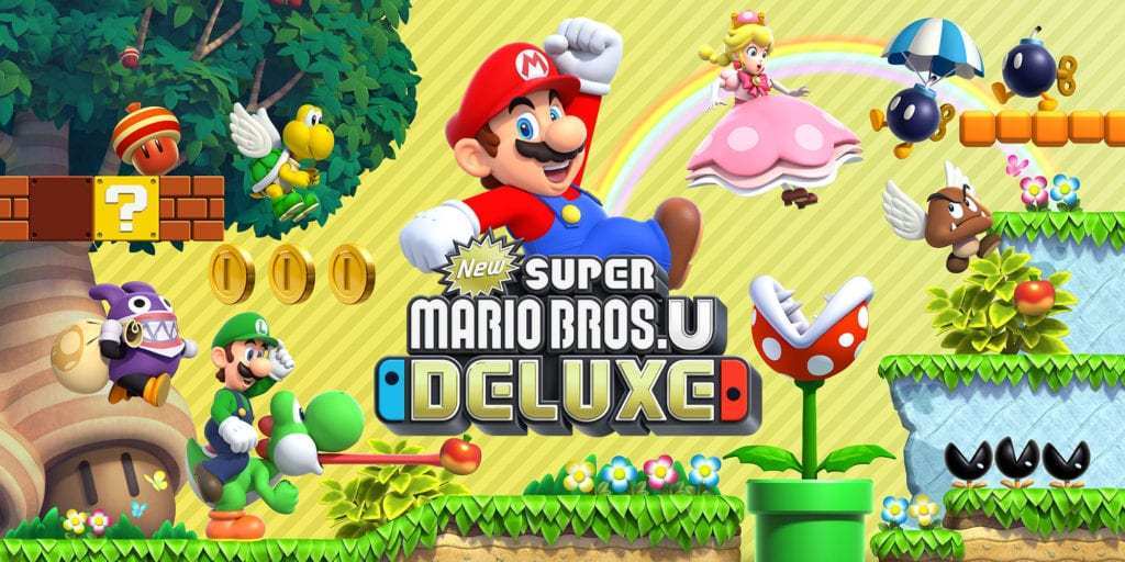 New Super Mario Bros. Deluxe for Switch only $45 on Amazon - FBTB