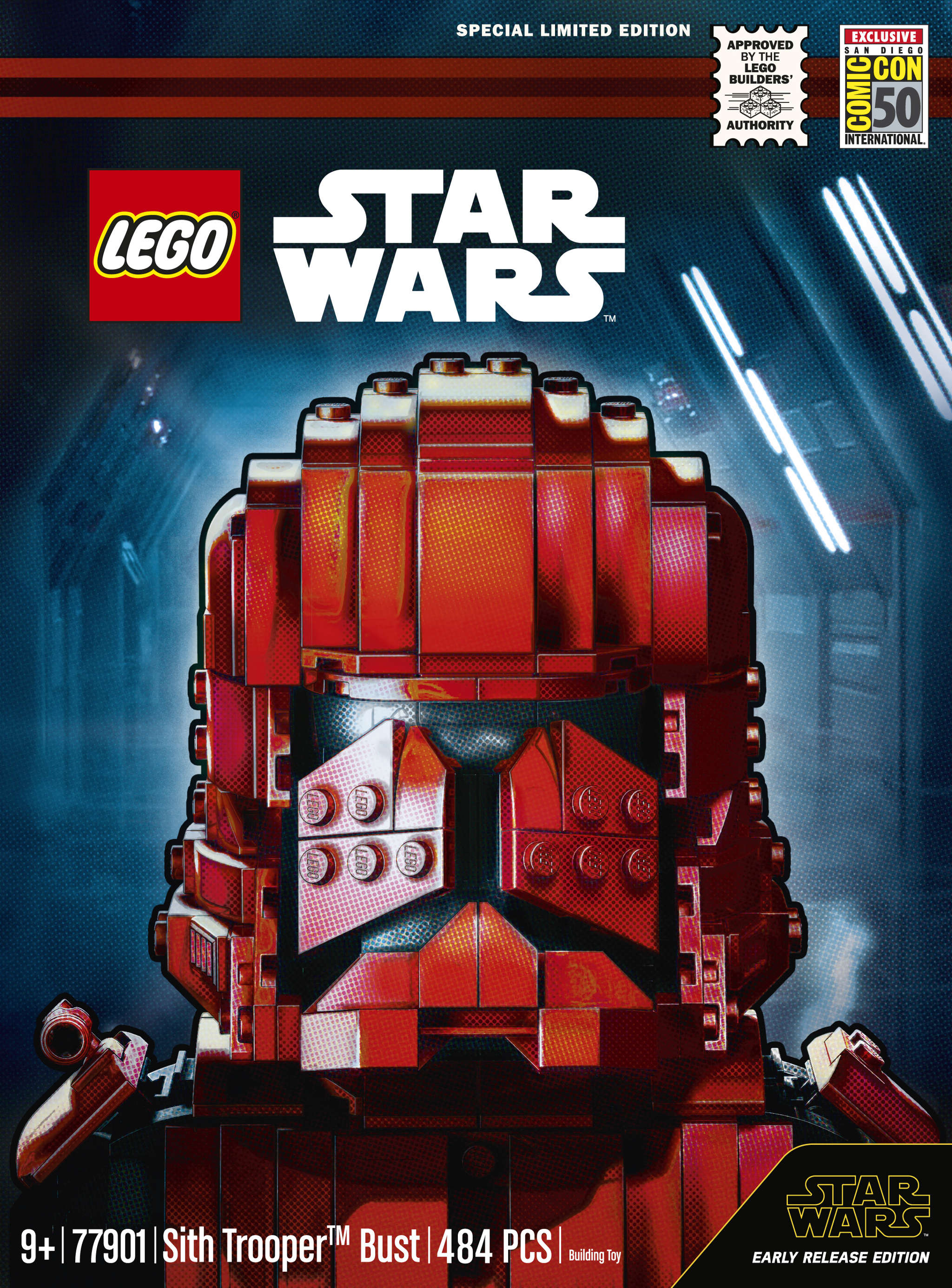 Sith Trooper Bust Is The Lego Star Wars Sdcc Exclusive Flipboard