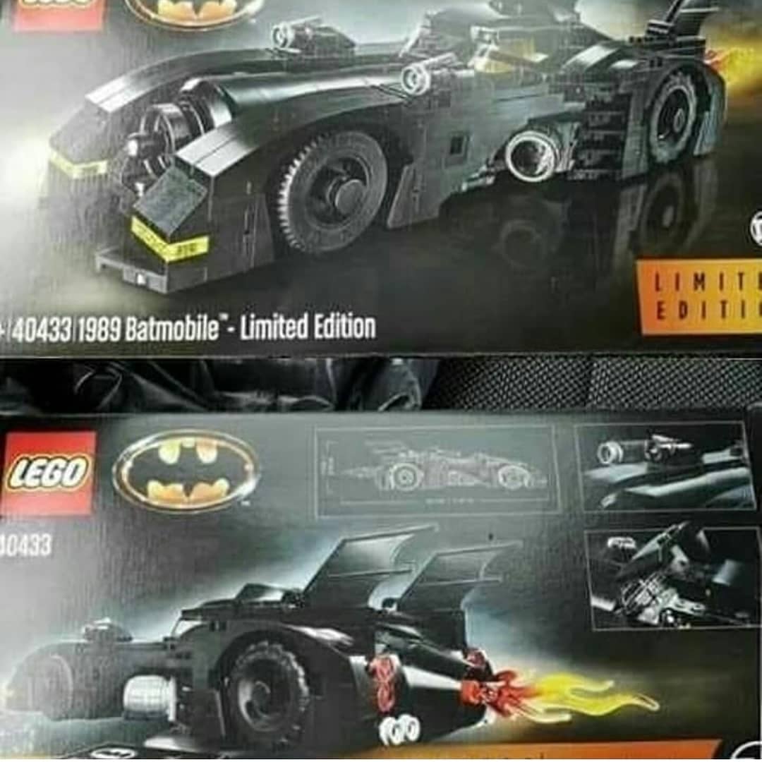 Limited Edition 1989 Batmobile Set Discovered, Also Keaton Batman - FBTB
