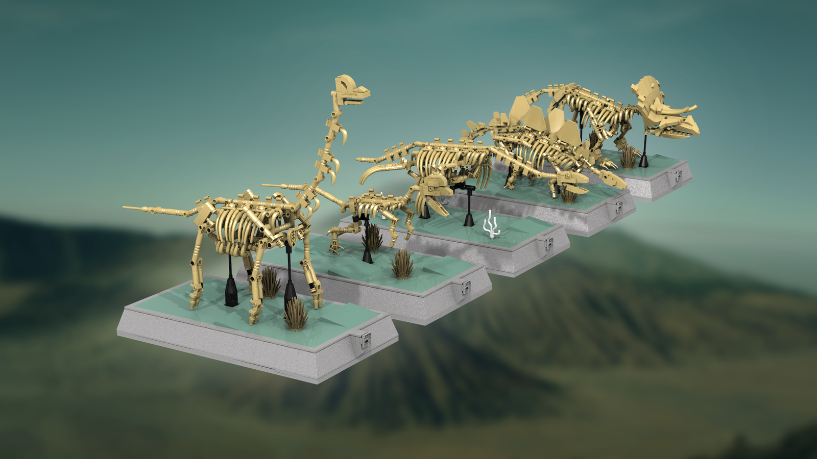 Ideas Reveals LEGO Dinosaur Fossils - FBTB