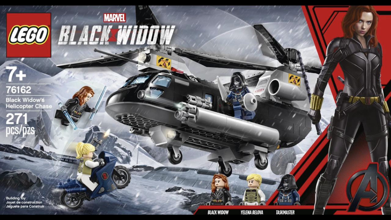 Black Widow LEGO Set Revealed - FBTB